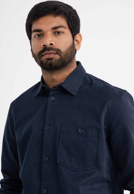 Melawear Herren Twill Hemd ASHUTOSH Flash Sale