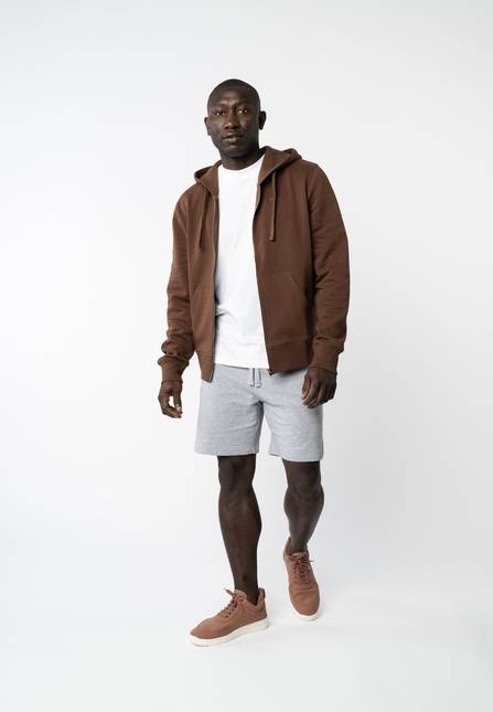 Melawear Hoodiejacke mit Reißverschluss DEVADAS Saisonschlussverkauf