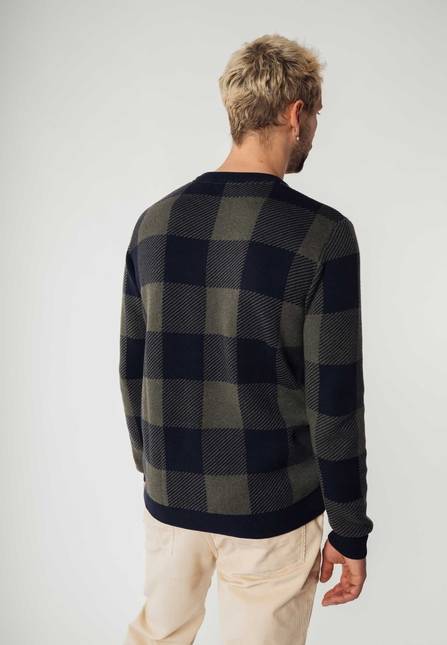 Melawear Jacquard Strickpullover MANAV Top Angebot