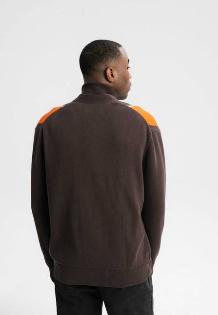 Melawear Jacquard Strick Cardigan JAAPAK Saisonale Angebote