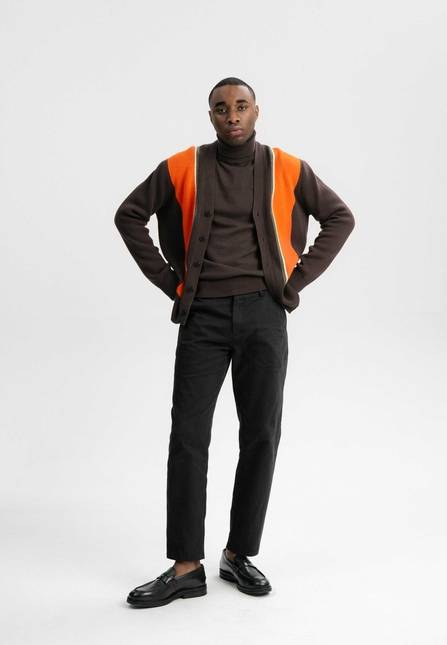 Melawear Jacquard Strick Cardigan JAAPAK Saisonale Angebote