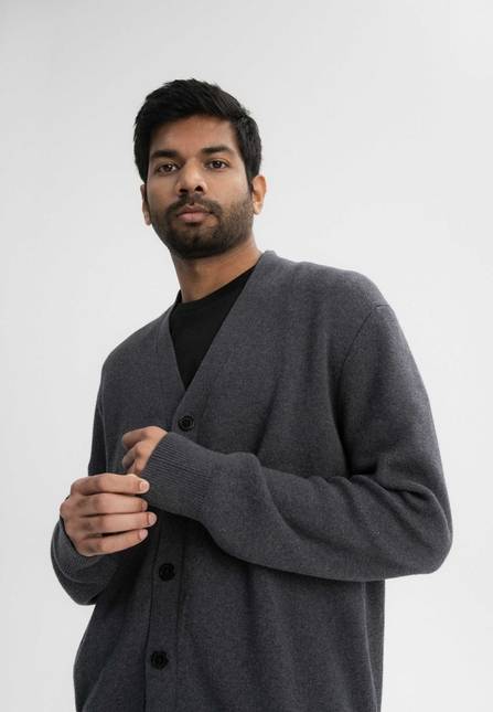 Melawear Jacquard Strick Cardigan JAAPAK Kauf eins, bekomm eins gratis