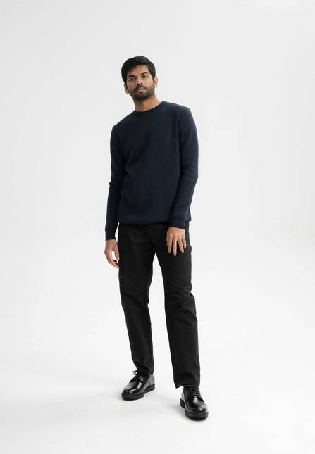Melawear Jacquard Strickpullover MANAV Sonderangebote