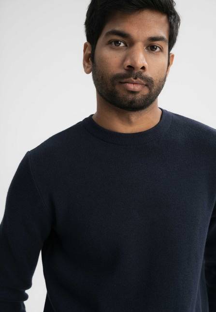 Melawear Jacquard Strickpullover MANAV Sonderangebote
