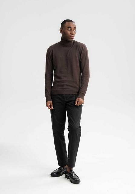 Melawear Feinstrick Rollkragenpullover KANJA Begrenztes Angebot