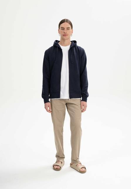 Melawear Hoodiejacke mit Reißverschluss DEVADAS Saisonschlussverkauf