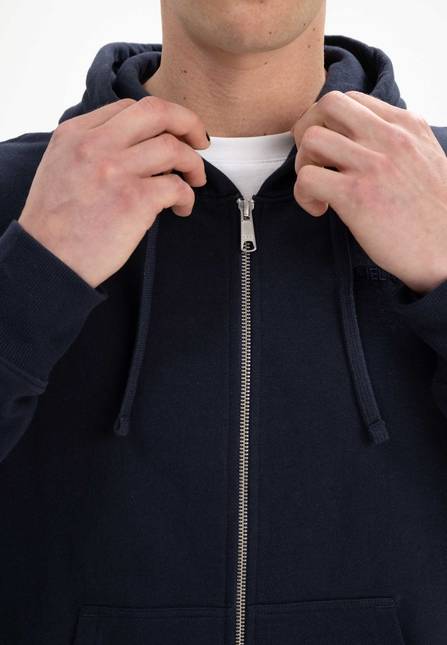 Melawear Hoodiejacke mit Reißverschluss DEVADAS Saisonschlussverkauf