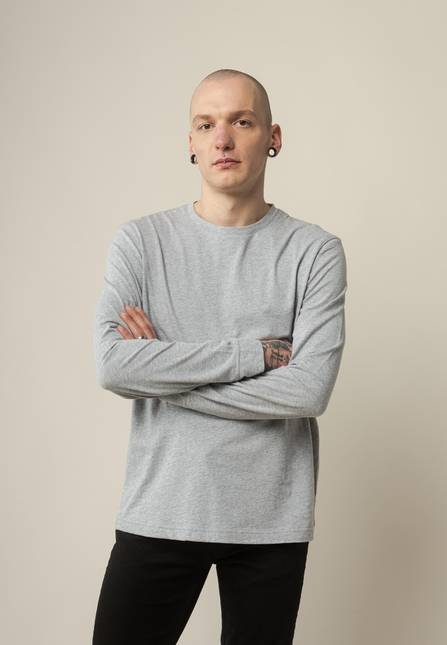 Melawear Basic Langarmshirt JERIN Top Angebot