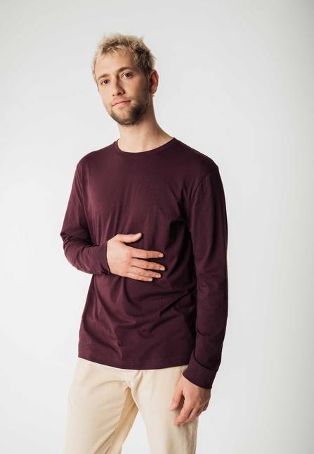 Melawear Basic Langarmshirt JERIN Neueste Mode
