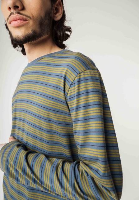 Melawear Basic Langarmshirt JERIN Stripes Zeitlich begrenztes Angebot