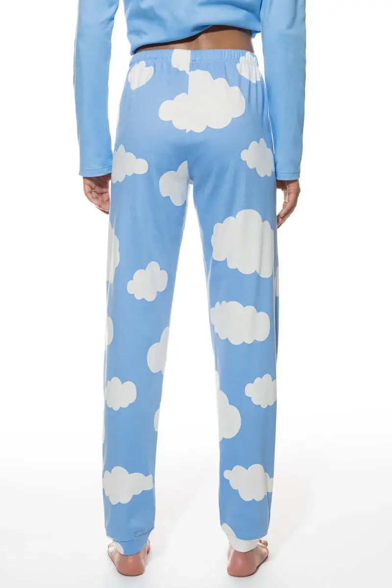 Merxx Hose lang Serie Clouds Kostenlose Rückgabe