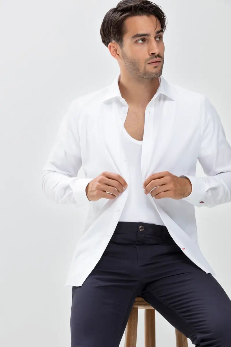 Merxx Das Drunterhemd - V-Neck | Slim fit Serie Dry Cotton Functional Heißer Verkauf
