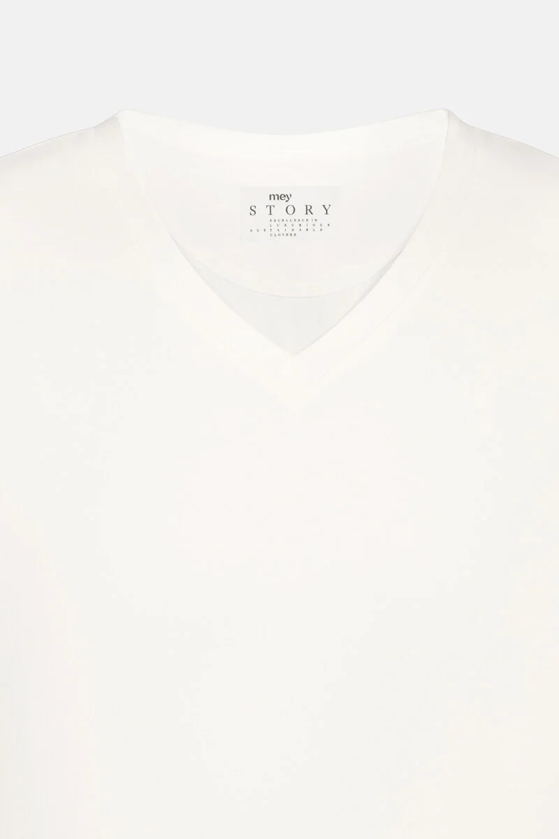 Merxx V-Neck Shirt Serie Maglia Singola Begrenztes Angebot