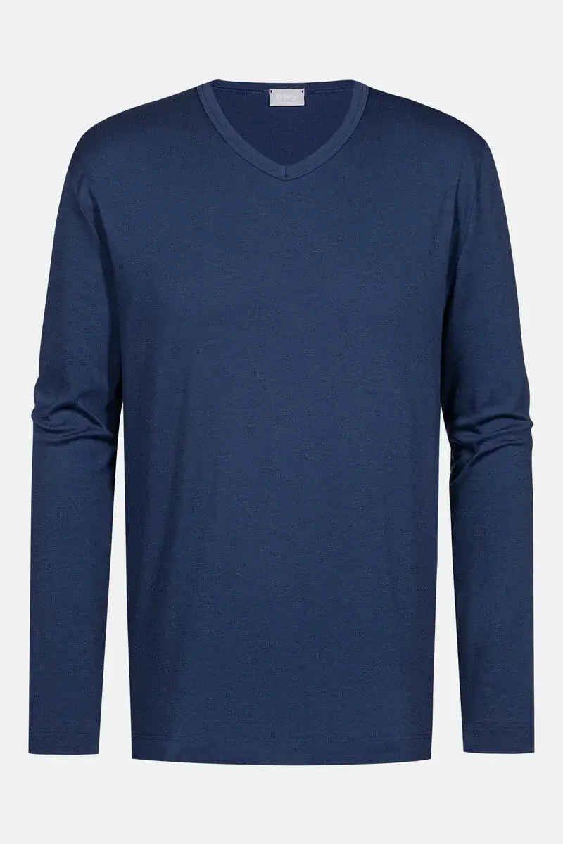 Merxx Langarm-T-Shirt Serie Solid Night Top Angebot