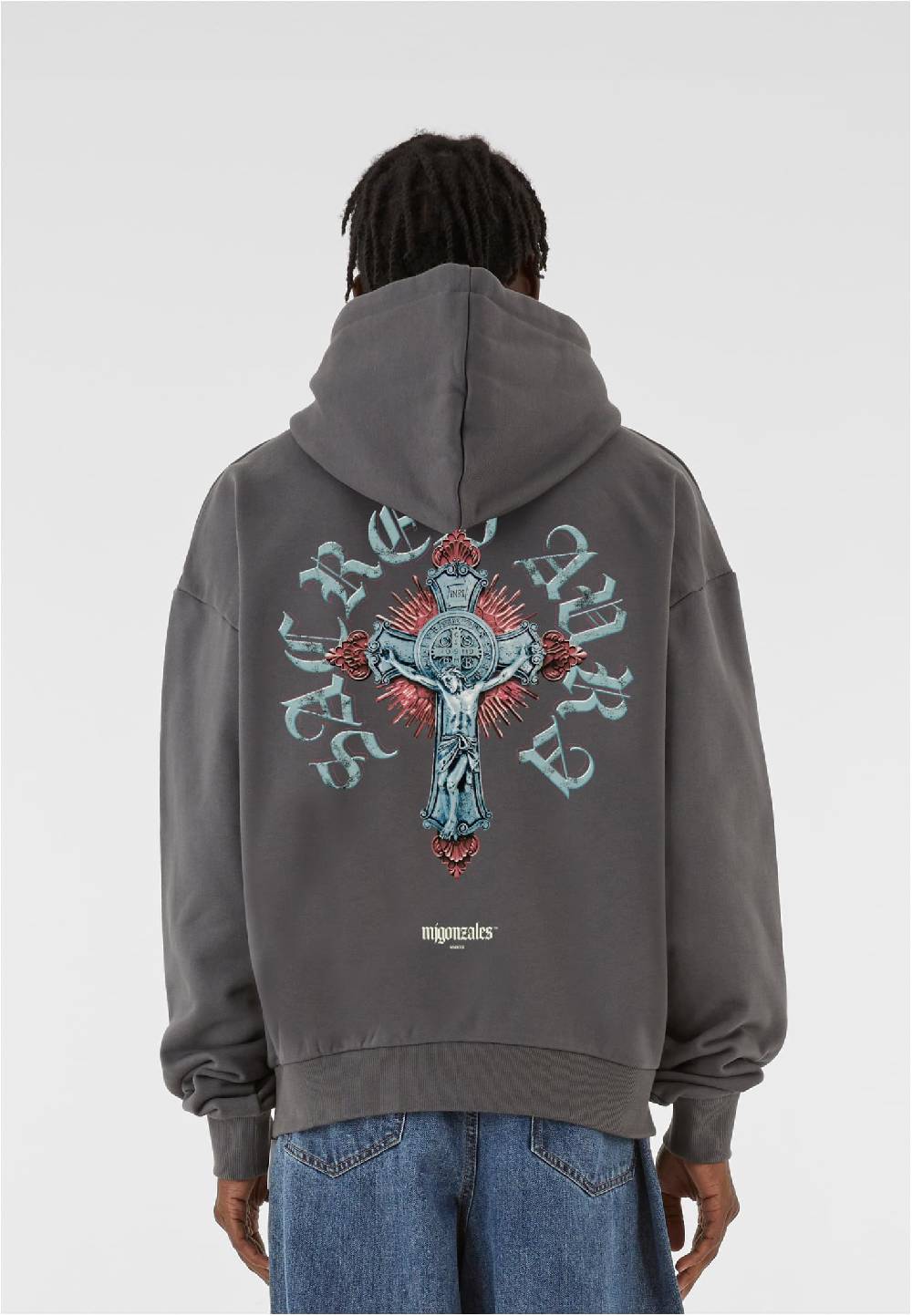 MJ Gonzales CROSS x MJG HEAVY OVERSIZED HOODY Black Friday Preise