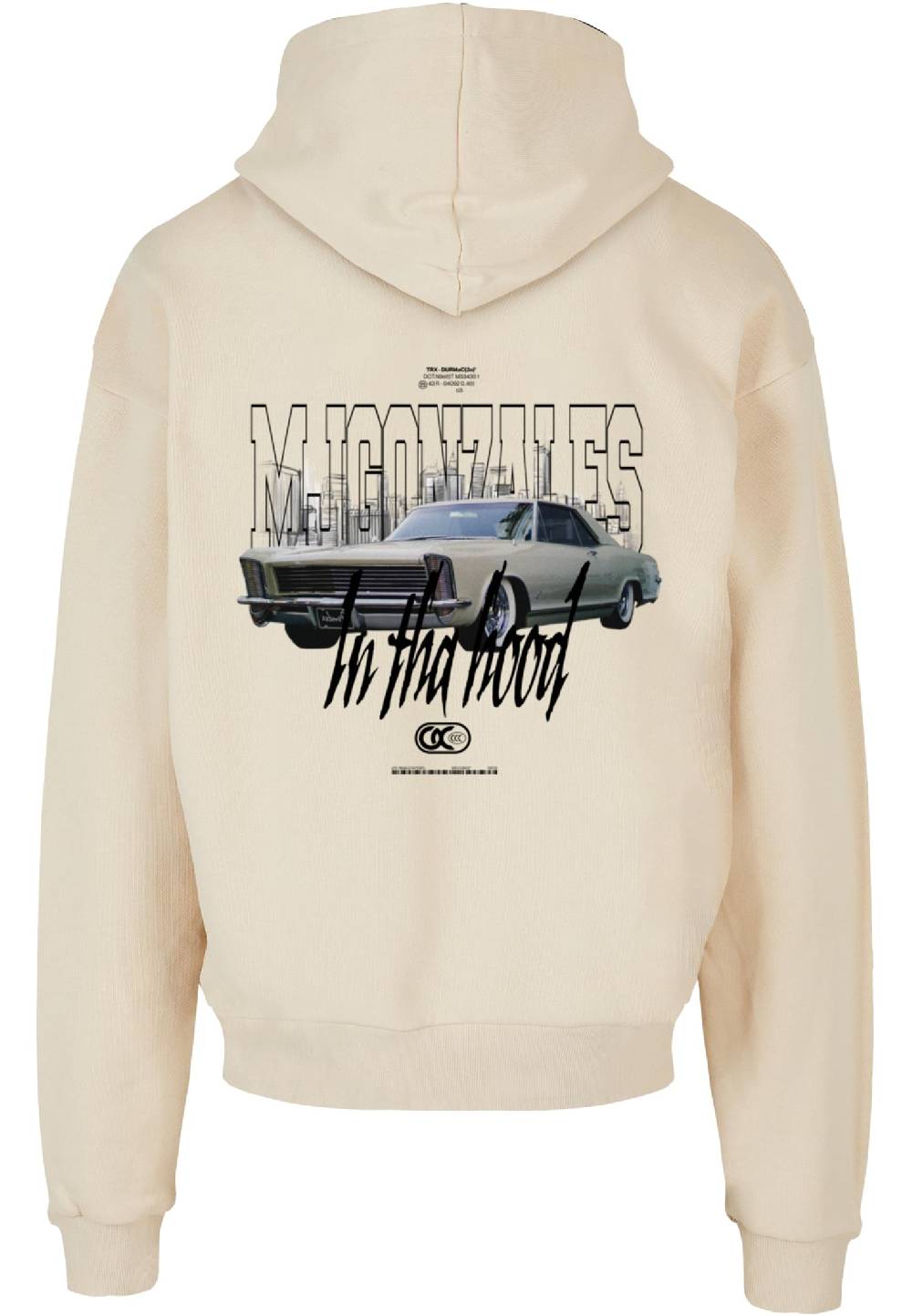 MJ Gonzales In tha Hood x Heavy Oversized Hoody Im Verkauf