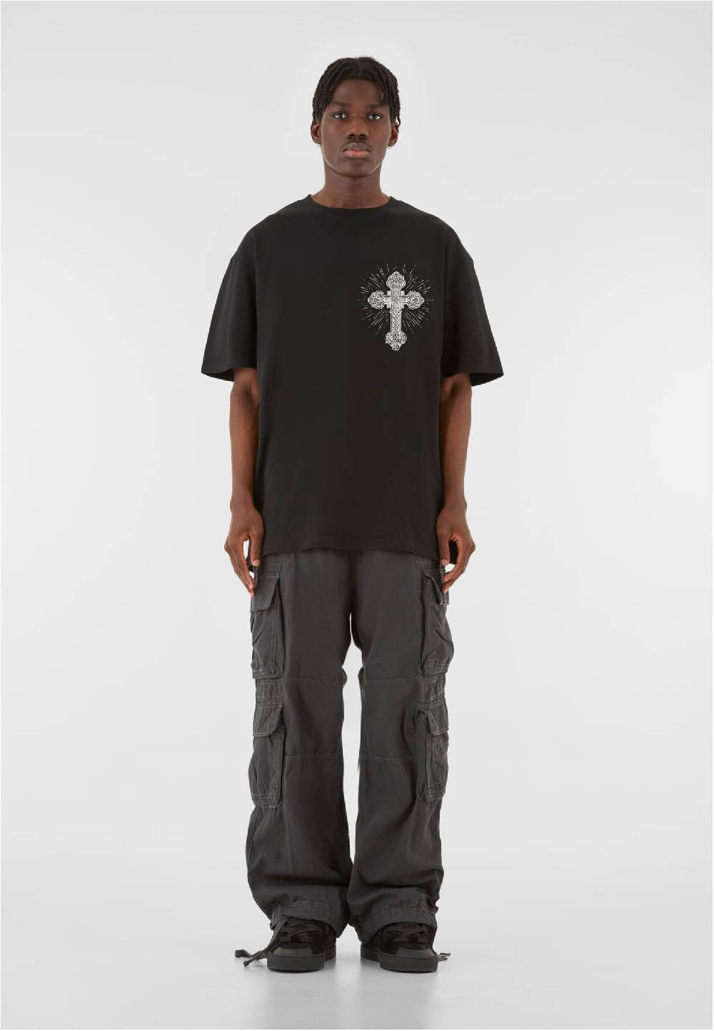 MJ Gonzales Heavy Oversized Tee Grace of God Heißer Verkauf