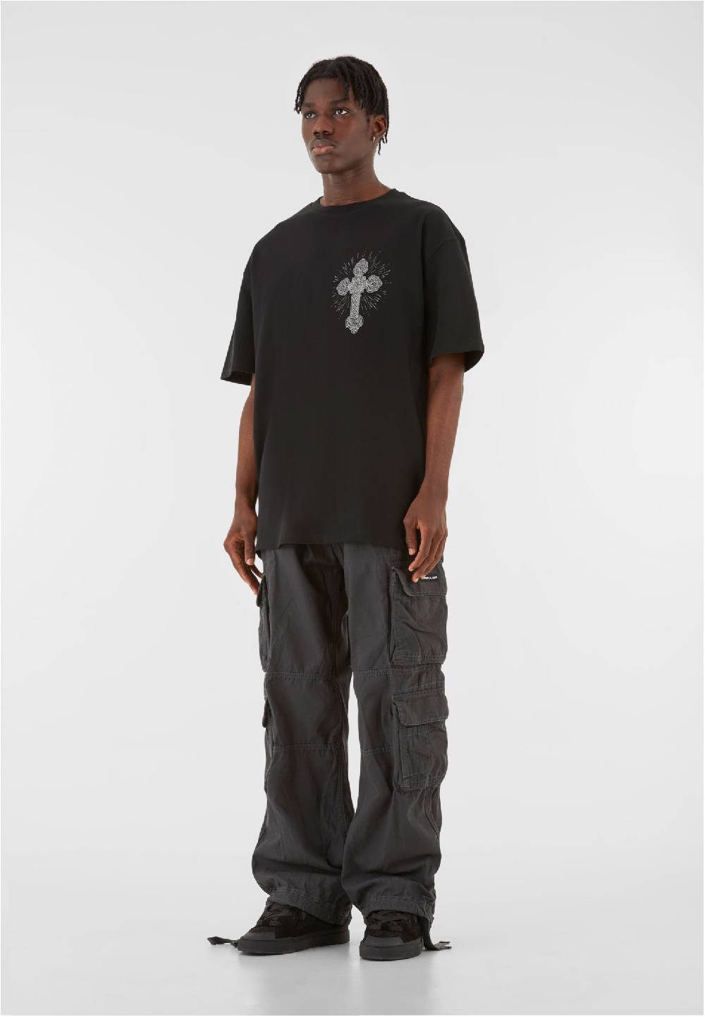 MJ Gonzales Heavy Oversized Tee Grace of God Heißer Verkauf