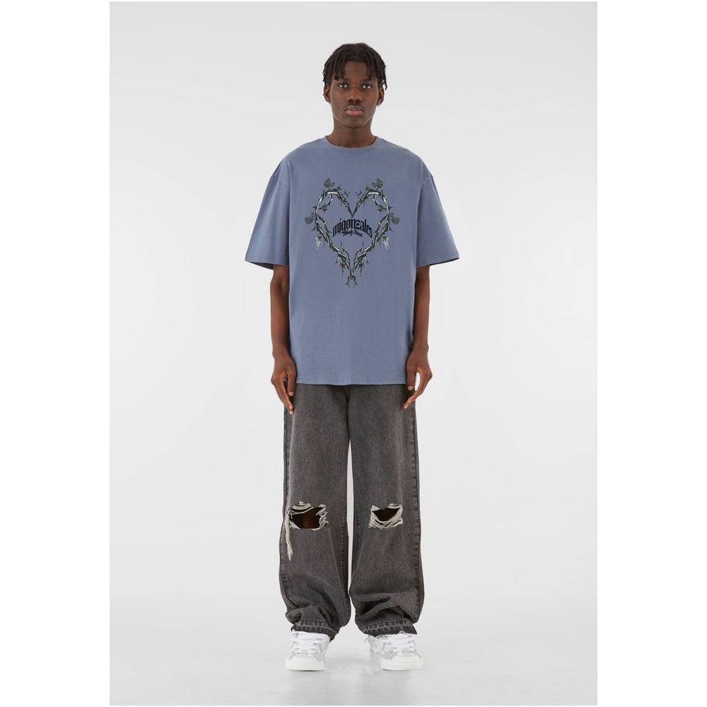 MJ Gonzales Heavy Oversized Tee – Heart of Thornes Neueste Mode