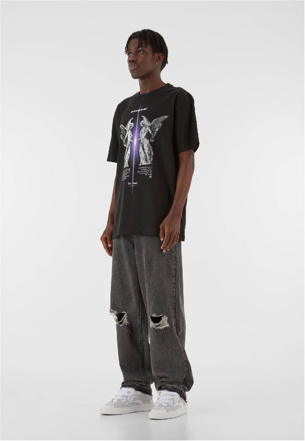 MJ Gonzales THE TRUTH V.1 X Heavy Oversized Tee 2.0 Bis zu 55% Rabatt