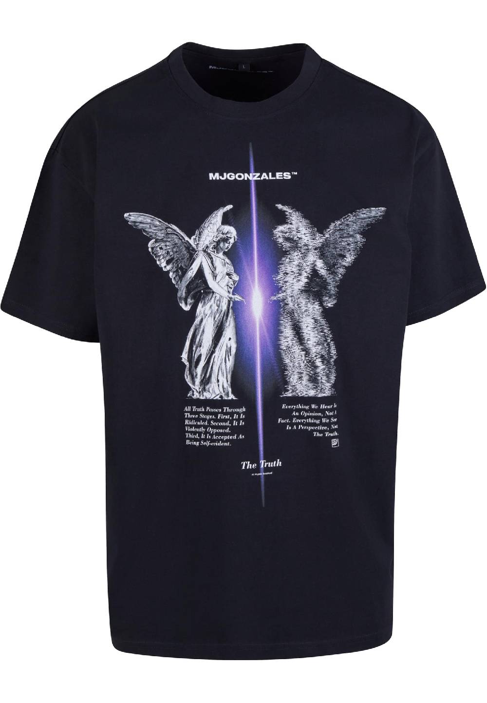 MJ Gonzales THE TRUTH V.1 X Heavy Oversized Tee 2.0 Bis zu 55% Rabatt