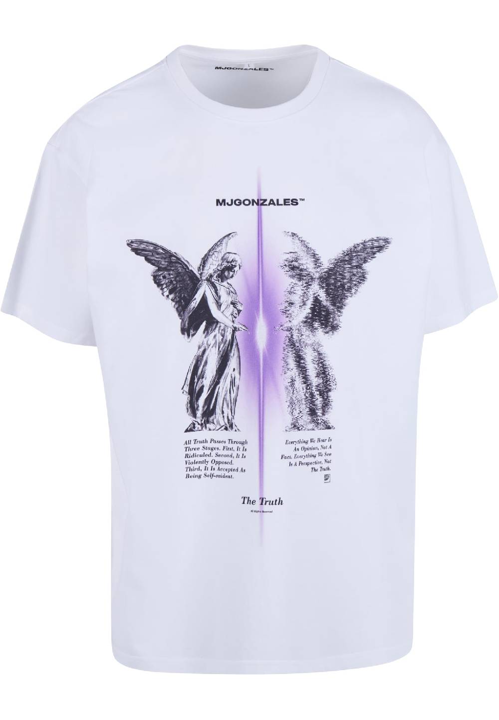 MJ Gonzales THE TRUTH V.1 Heavy Oversized Tee 2.0 Discount Store für neue Produkte