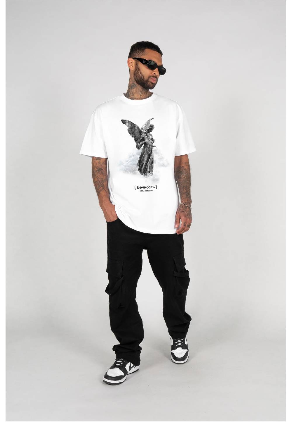 MJ Gonzales ANGEL Heavy Oversized Tee 2.0 Riesige Rabatte
