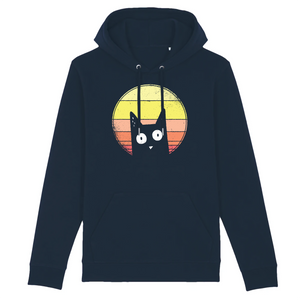 Papero Hoodie- BIO - CAT VINTAGE- Unisex Nur noch ein Tag übrig