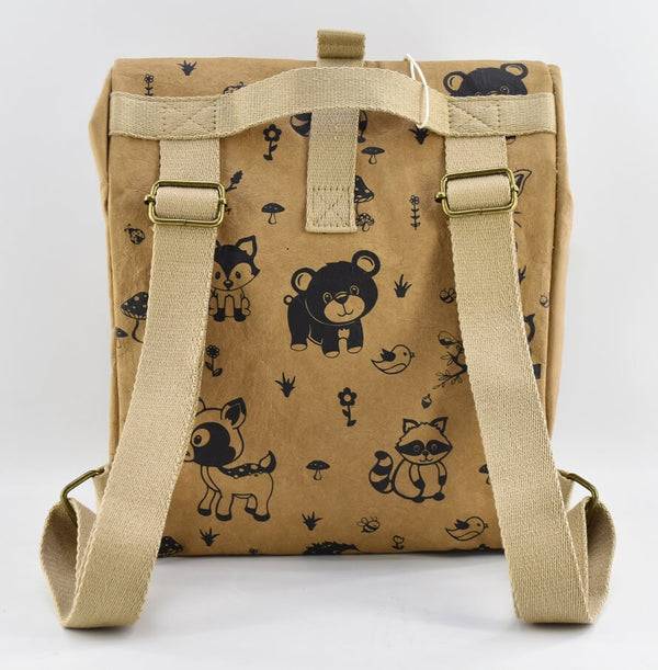 Papero NEU PAPERO Rucksack COUGAR KIDS 8 L aus waschbarem Kraft Papier leicht, reißfest und wasserfest nachhaltig Riesige Rabatte