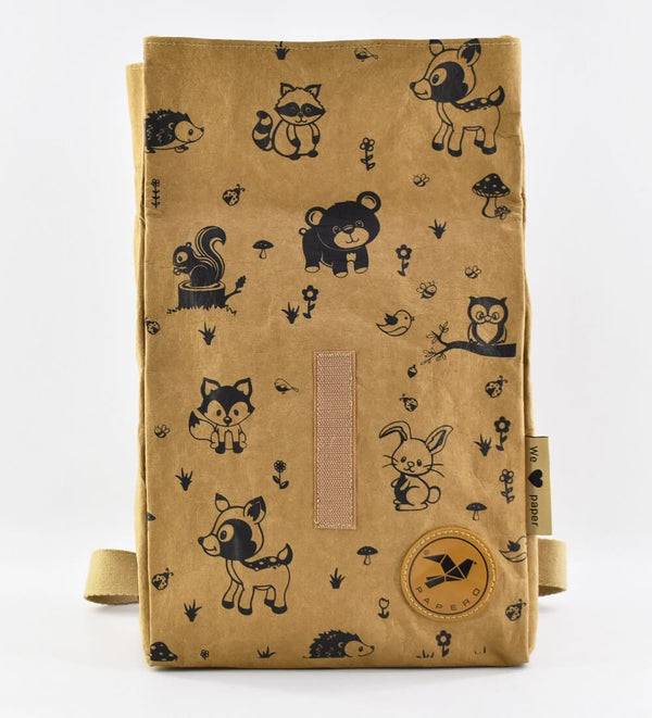 Papero NEU PAPERO Rucksack COUGAR KIDS 8 L aus waschbarem Kraft Papier leicht, reißfest und wasserfest nachhaltig Riesige Rabatte