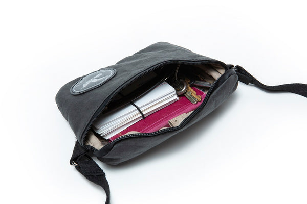 Papero PAPERO Crossbag aus Papier SQUIRREL Deltabag vegan nachhaltig Kostenloser Versand international