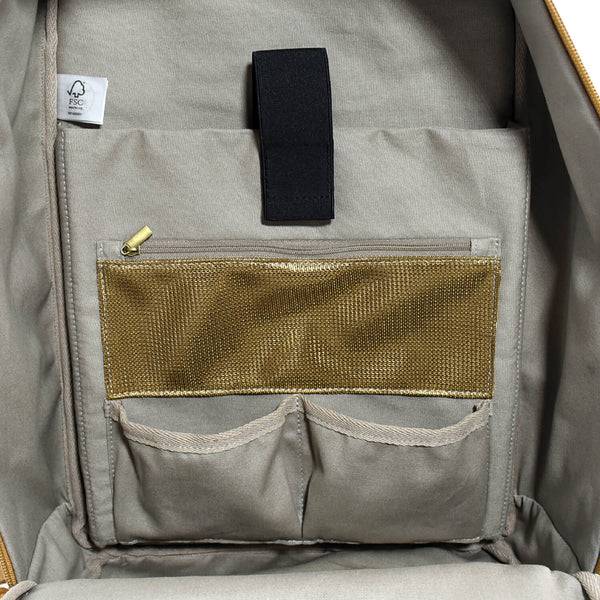 Papero NEU Rucksack aus Papier | FOX der Klassiker| 22 L Unisex waschbar, reißfest, wasserfest, nachhaltig Daypack Begrenzt auf 3 Tage