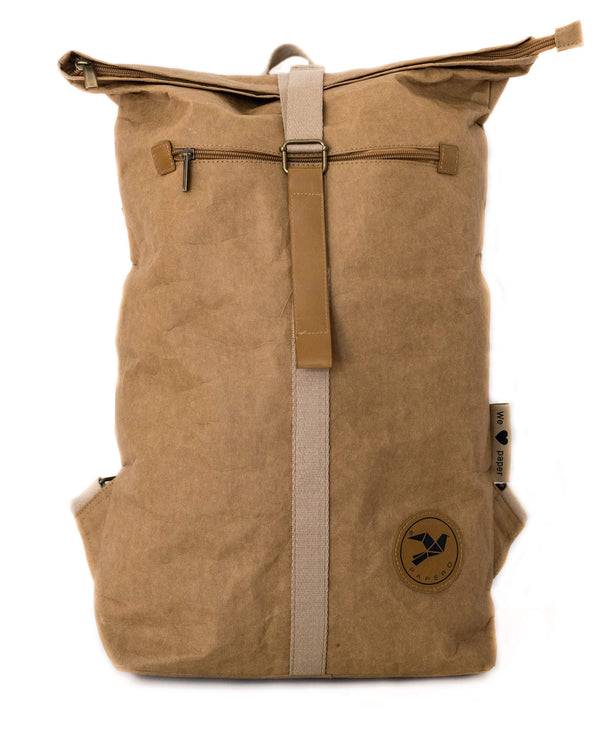 Papero PAPERO Rucksack aus Papier COUGAR 22 L Unisex waschbar, reißfest, wasserfest, nachhaltiger Daypack 2025