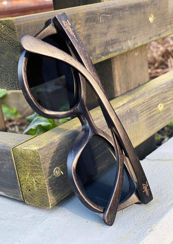 Papero Sonnenbrille Vollholz - Madison aus Schweden Fabrikverkauf