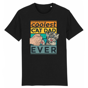Papero T-Shirt - BIO- CAT DAD - Herren Limitierter Zeitrabatt