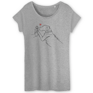 Papero T-Shirt - BIO- Great-dane-love - Damen Osterangebot