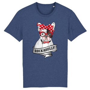 Papero T-Shirt- BIO- FRENCH BULLY ROCKERBULLY- Herren Vatertagsangebot