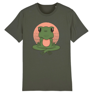 Papero T-Shirt- BIO- FROSCH YOGA VINTAGE- Herren Jubiläumsangebot