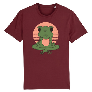 Papero T-Shirt- BIO- FROSCH YOGA VINTAGE- Herren Jubiläumsangebot