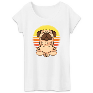 Papero T-Shirt- BIO- MOPS YOGA VINTAGE- Damen Neueste Mode