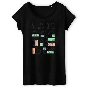 Papero T-Shirt- BIO- VEGANHOLIC- Damen Bestseller