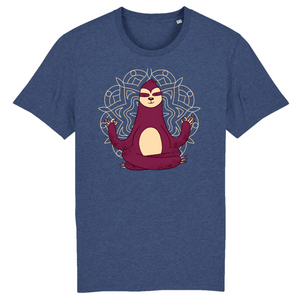 Papero T-Shirt - BIO- MEDITATION SLOTH - Herren Tiefpreis
