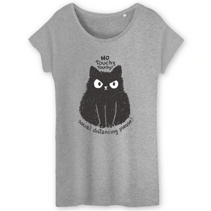 Papero T-Shirt - BIO- No Touchy - Damen Begrenzte Freigabe