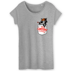 Papero T-Shirt - BIO- Pocket Racoon - Damen JETZT KAUFEN