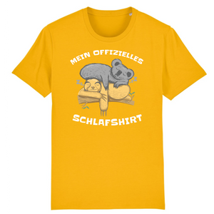 Papero T-SHIRT - BIO- Sloth Sleep3- Herren Vierteljährliche Förderung