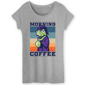 Papero T-SHIRT - BIO-Morning Coffee- Damen 50% Rabatt für begrenzte Zeit