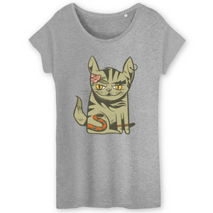 Papero T-Shirt- BIO- CAT SASSY- Damen Auslauf