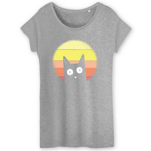 Papero T-Shirt- BIO- CAT VINTAGE- Damen Angebote