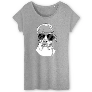 Papero T-Shirt- BIO- COOL DOG- Damen im Angebot