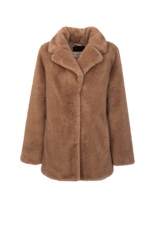 Petite M. Kunstfell Jacke Braun Rabatte dieses Monats